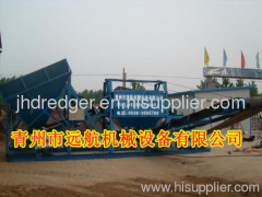 Roller screen sand machine