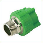 PPR Male Thread Couling With Brass Insert PN25