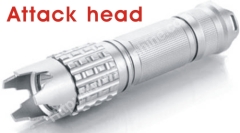 high power attack head cree Q3 3w led flashlight