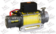 synthetic rope winch