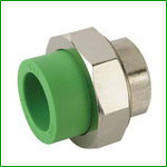 PPR Female Thread Union With Brass Pipe Fittings