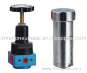 our high pressure Pneu Filter Regulator 35 bar with safety guard .