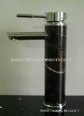 Polished Stone Faucet