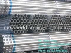 ERW Galvanized Scaffolding steel tubes/pipes BS1139/BS10219/EN39