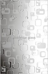 Acid Etched Glass