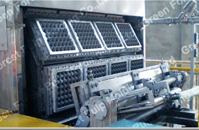 egg tray machine and pulp molding machine