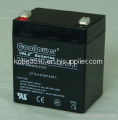 Lead acid battery 12V4AH