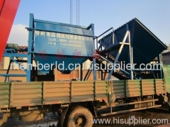 Two transfer screen sand machine loading delivery