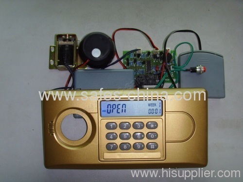 LCD safe lock for home safe