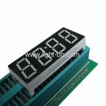 Màn hình hiển thị đèn LED 7 đoạn 12mm 4 chữ số màu đỏ siêu sáng anode chung cho bảng chỉ báo kỹ thuật số
