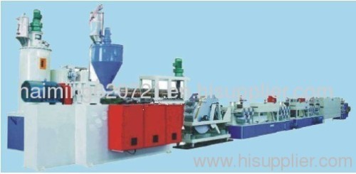 PET PP plastic packing belt production line