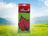 maple design paper car air freshener