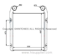 Nissens 96962 600*687 for Renault 5010140361 5001823447