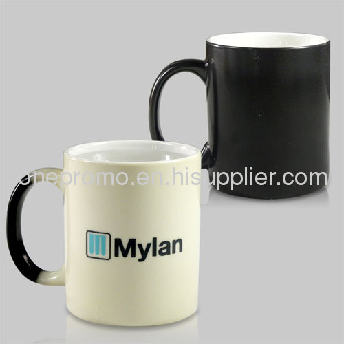 Promotional Color Changing Ceramic Mug / Cup
