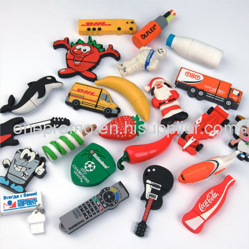 Novelty PVC USB Flash Drive