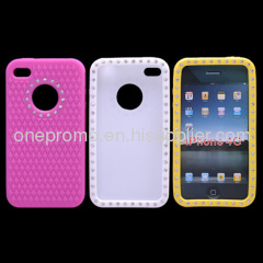 Small MOQ Silicone iPhone 4 / 4S Cover / Case