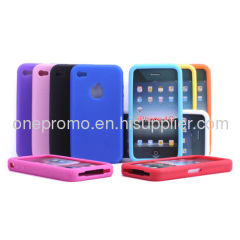 Small MOQ Silicone iPhone 4 / 4S Cover / Case