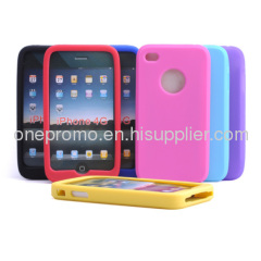 Small MOQ Silicone iPhone 4 / 4S Cover / Case