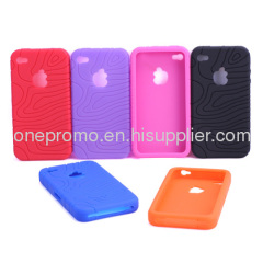 Small MOQ Silicone iPhone 4 / 4S Cover / Case