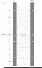 Safety light curtain Infra Red Elevator Light Curtain R17