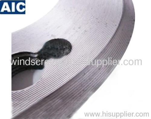 spun pile end plate