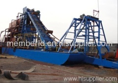 River Gold Mining Ship