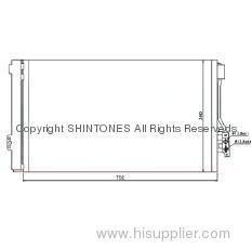 Nissens: 94674 for Mercedes Benz truck Condenser