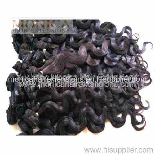 Clip in Human Hair weft weaves