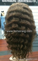 100%human hair Remy hair full lace wigs