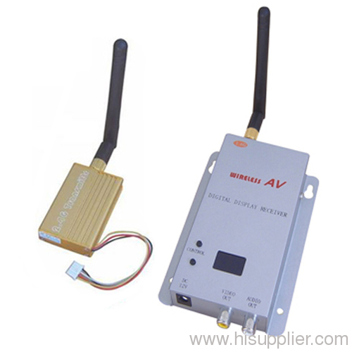 2.4GHz 500mW wireless video sender and receiver