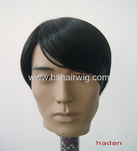 human hair toupee piece