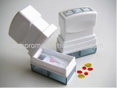 Promotional Pill Box with cutter