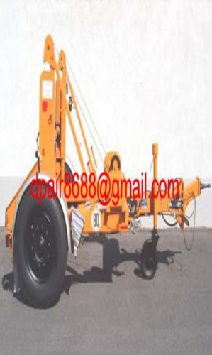 Mechanical drum trailer and hydraulic drum trailer