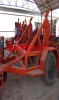 Cable reel carrier trailer