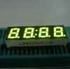 0.28&quot; common cathode super green 4-Digit 7 segment led nunumeric display for cock