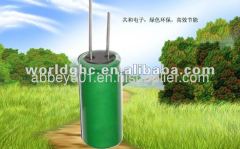 radial lead capacitor