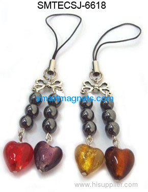 New design hematite magnetic earbob