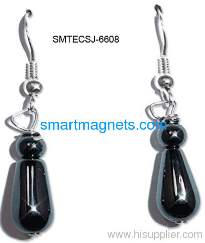 best quality hematite magnetic eardrop