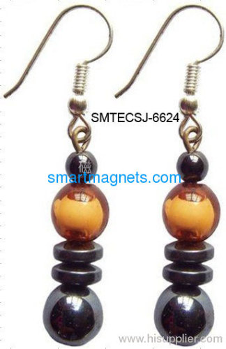 2012 newest hematite magnetic earbob