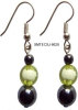 Elegant Hematite magnetic earring