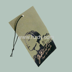 Customised customisedPaper hangtag