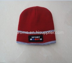 Embroidery Knitting Beanie