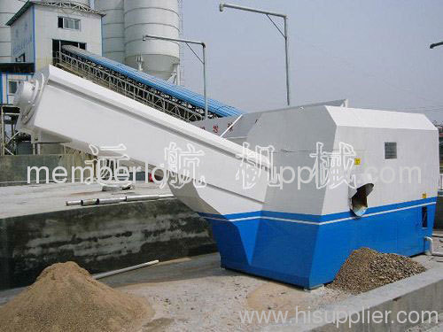 Concrete sand separator - double parking