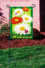 Welcome flower series garden flag