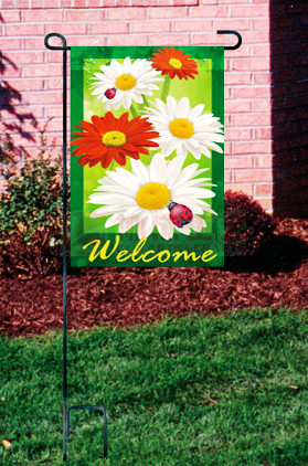 flower garden flag