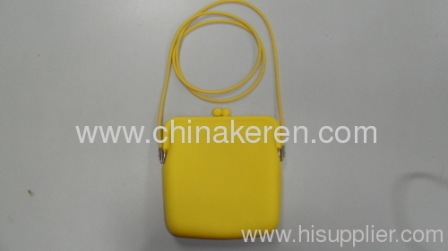 fashion silicone girl satchel bag