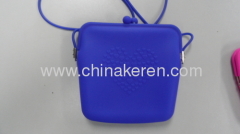 fashion silicon satchel bag