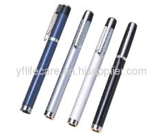 Professional Medical Diagnostic Bright LED Penlights Silver Thin