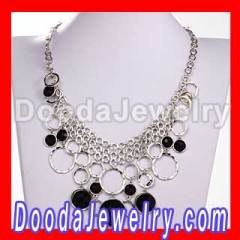 Fashion Black Vintage Rhinestone Choker Necklaces for women