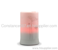 Ultrasonic fragrance diffuser with 6 Lights (Including Red, White, Green and Blue Colors) and 4 Timers